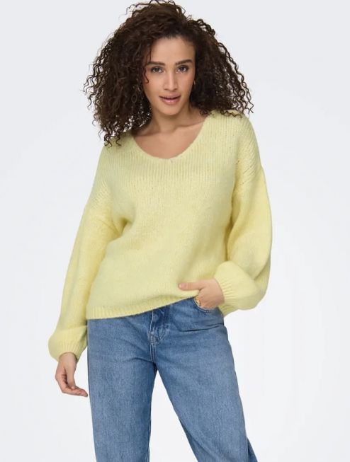JDYDINEA L/S REVERSIBLE PULLOV. KNT NOOS