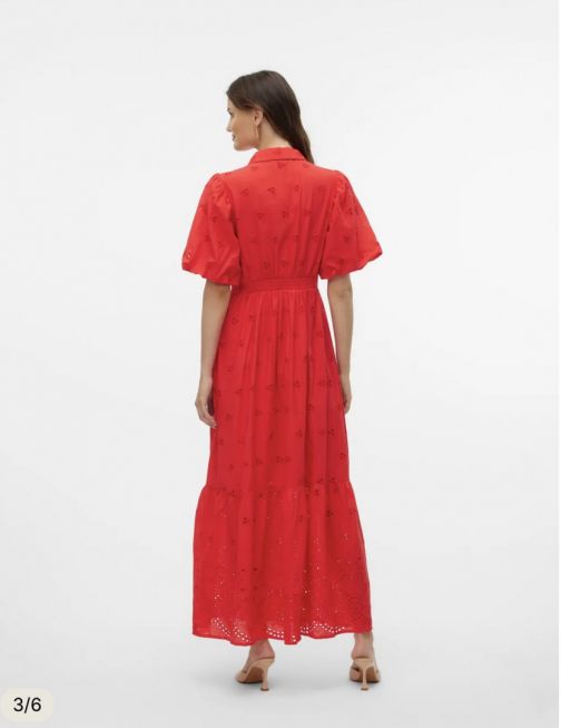 VMANNIKEN 2/4 ANKLE SHIRT DRESS VMA