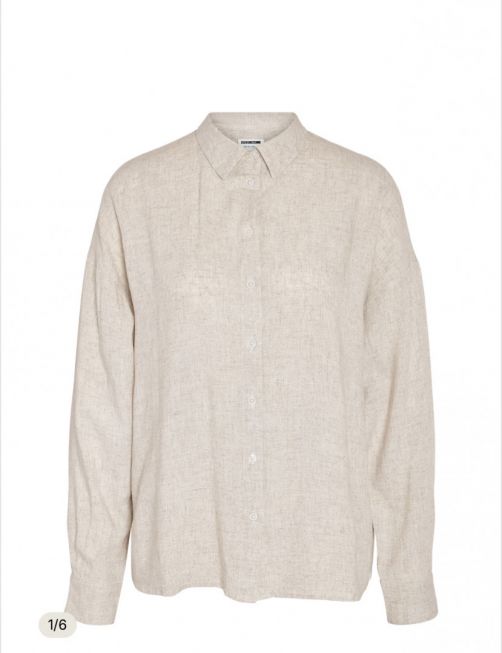 NMLEILANI L/S LOOSE SHIRT WVN NOOS