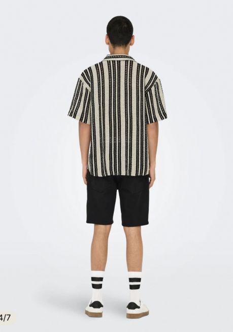 ONSDANI CROCHET SS SHIRT NOOS
