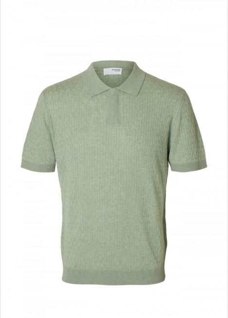 SLHCHANCE SS KNIT STRUCTURE POLO