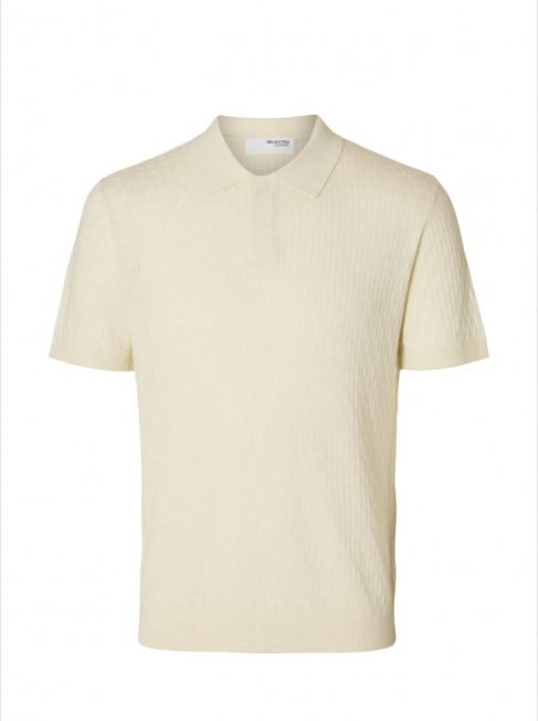 SLHCHANCE SS KNIT STRUCTURE POLO