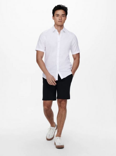 ONSCAIDEN SS LINEN SHIRT RE