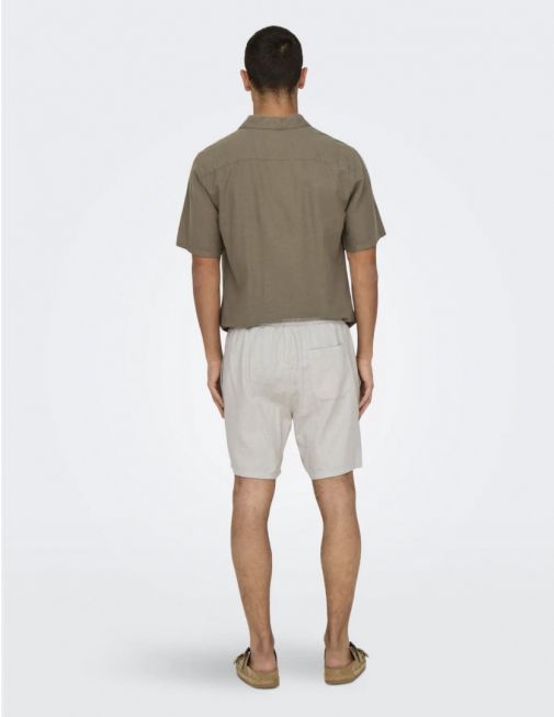 ONSTEL LINEN MIX 0245 SHORTS
