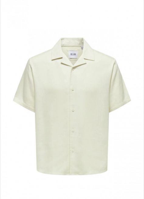ONSKARI RESORT SS SHIRT VISC LIN 0075 CS