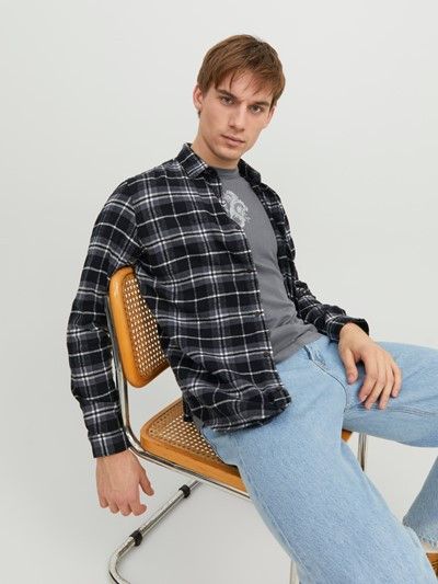 JJPLAIN FALL CHECK SHIRT
