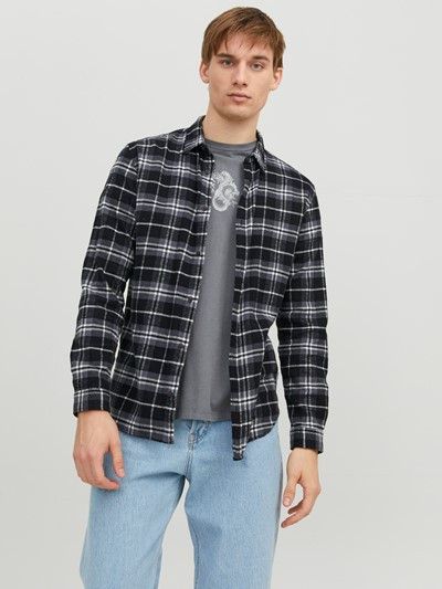 JJPLAIN FALL CHECK SHIRT