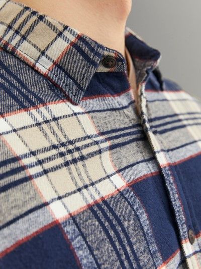 JJPLAIN FALL CHECK SHIRT