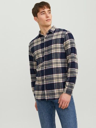 JJPLAIN FALL CHECK SHIRT