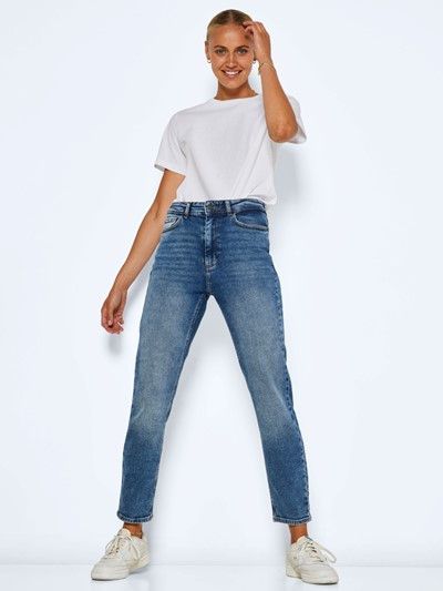 NMMONI HW STRAGHT ANK JEANS AZ221DB NO