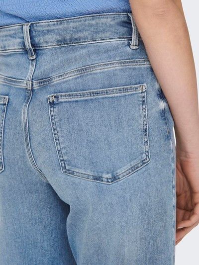 ONLMADISON BLUSH HW WIDE DNM