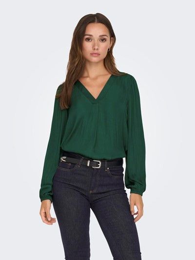 JDYAPPA L/S V-NECK TOP