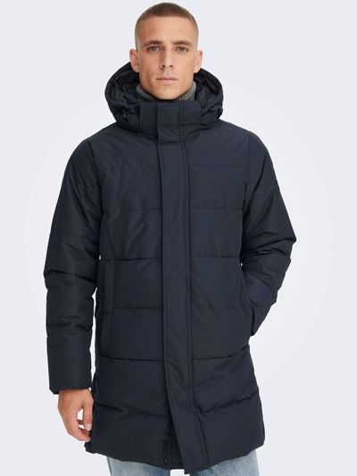 ONSCARL LONG QUILTED COAT OTW