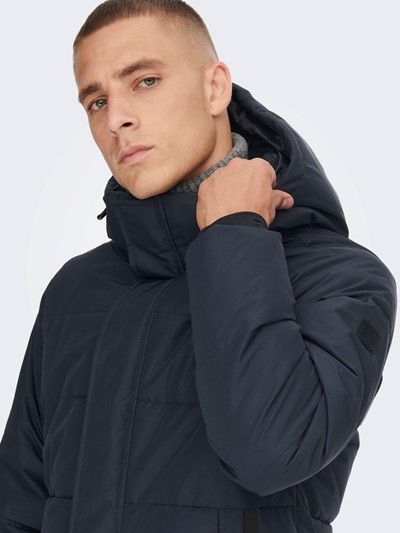 ONSCARL LONG QUILTED COAT OTW